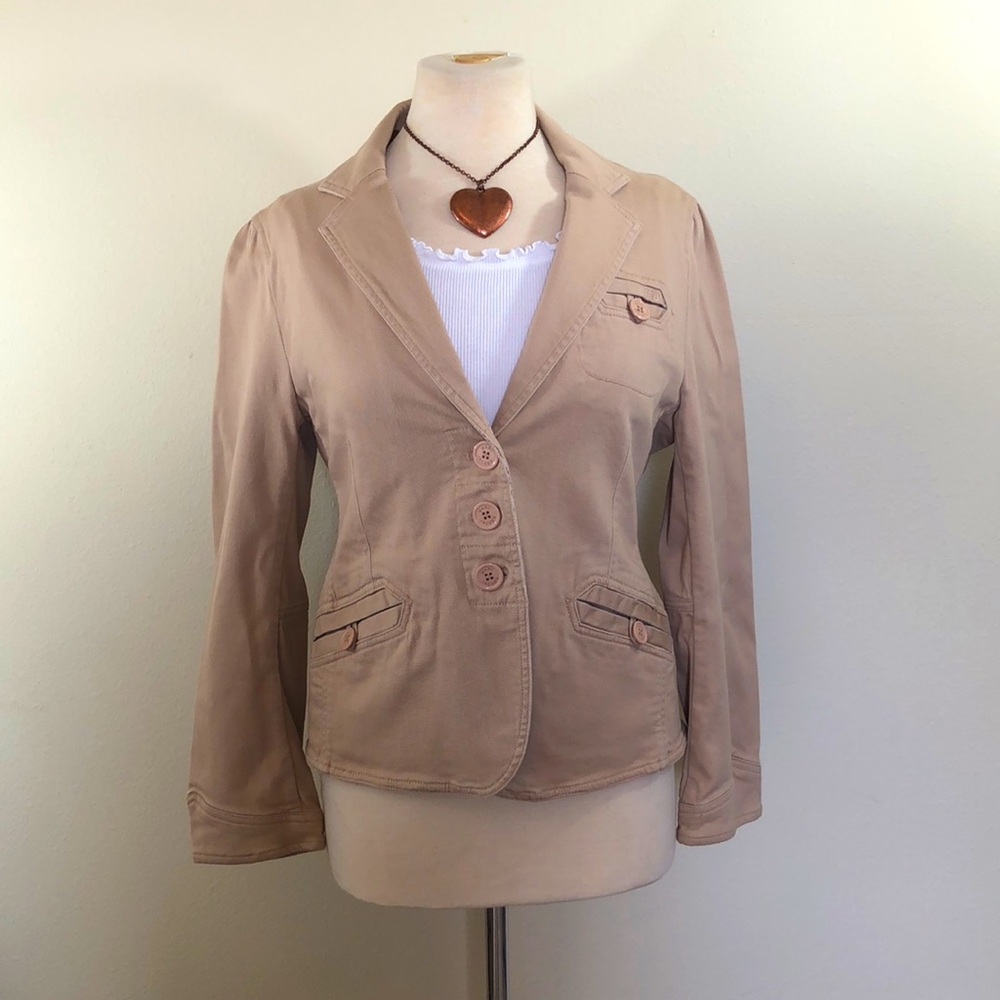Marc Jacobs tan khaki jacket
